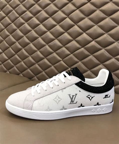 louis vuitton shoes white sneakers|louis vuitton white sneakers price.